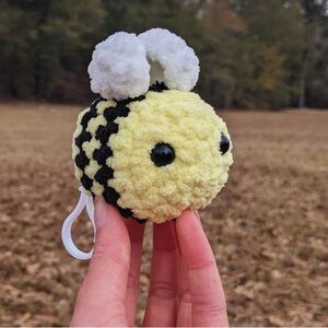 Cute Handmade Bee Keychain